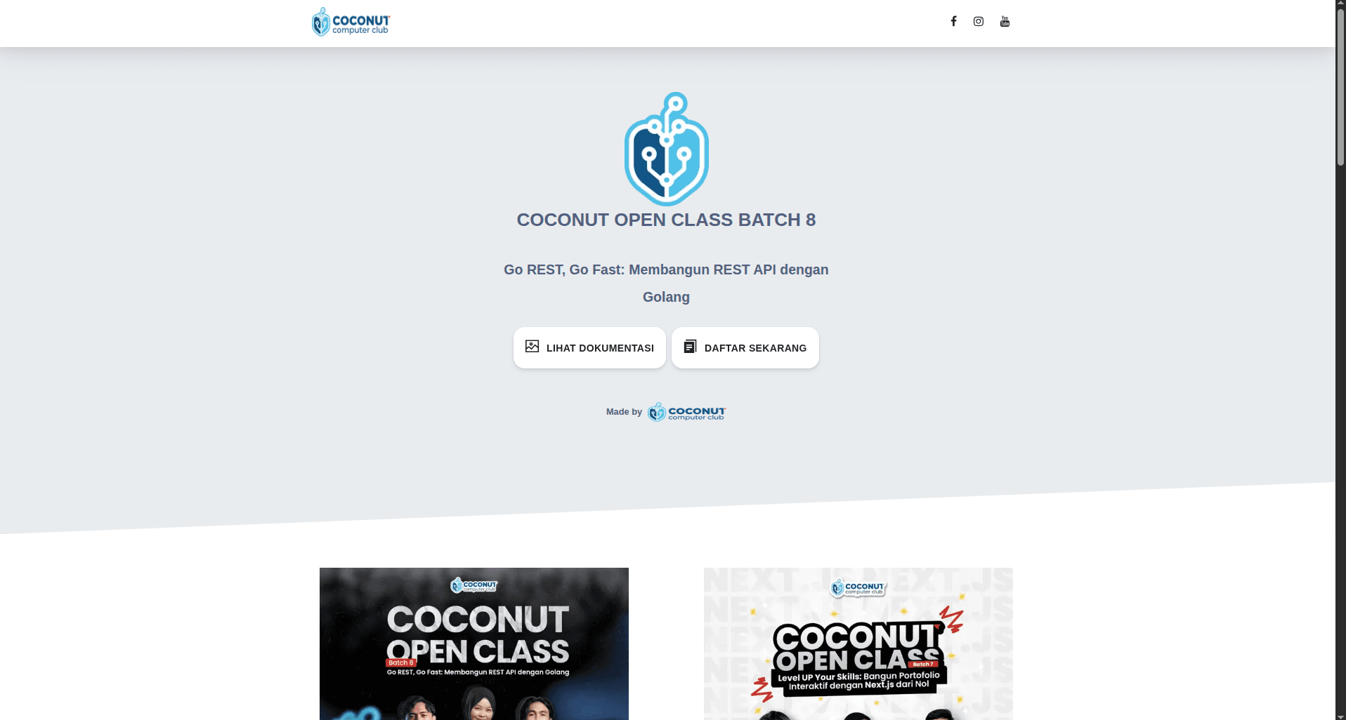 COCONUT Open Class